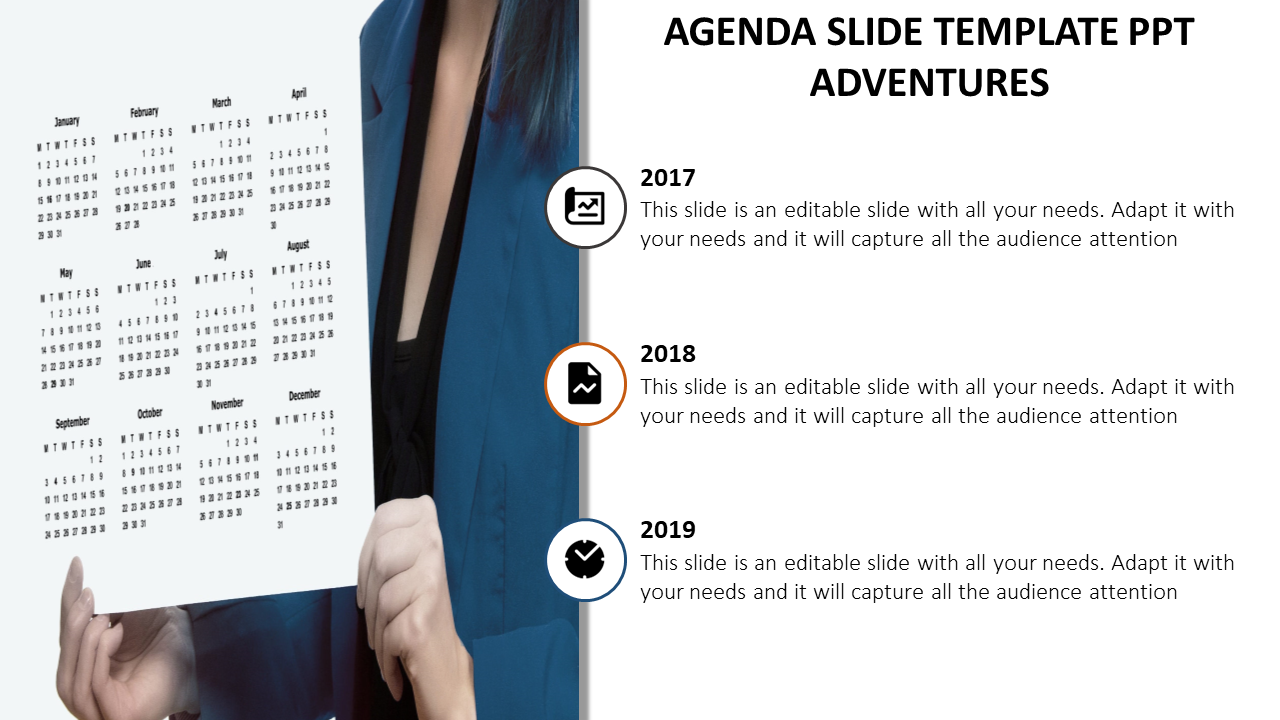 Free - Alluring PowerPoint Agenda Template Presentation Themes